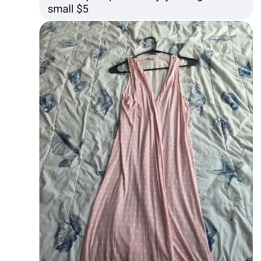LuLaRoe Pink Sleeveless Tunic Top